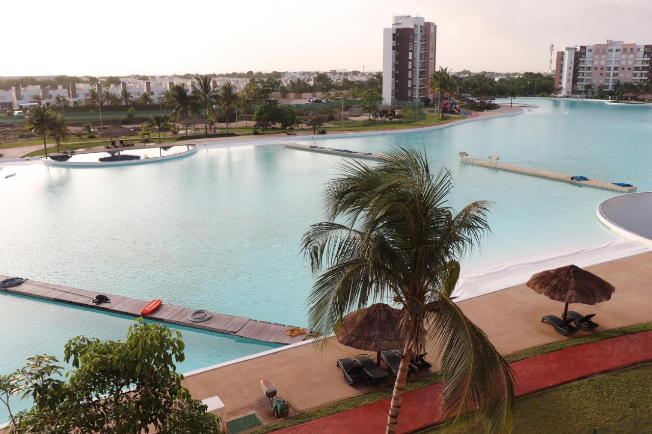 Departamento Dream Lagoons Xa Канкун Экстерьер фото