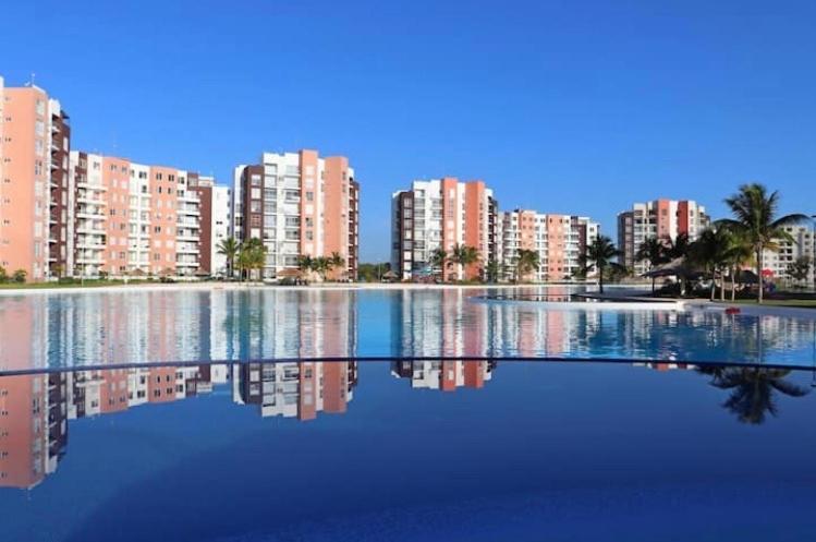 Departamento Dream Lagoons Xa Канкун Экстерьер фото