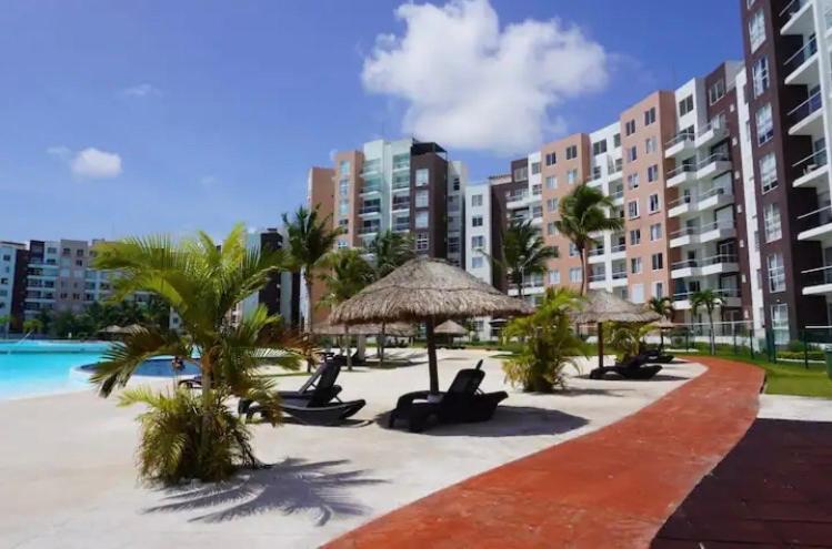 Departamento Dream Lagoons Xa Канкун Экстерьер фото